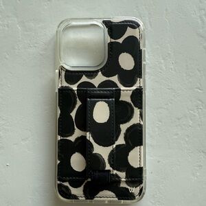 Walli Black and White Floral Phone Case